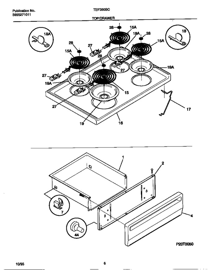 Diagram for TEF350SCWA