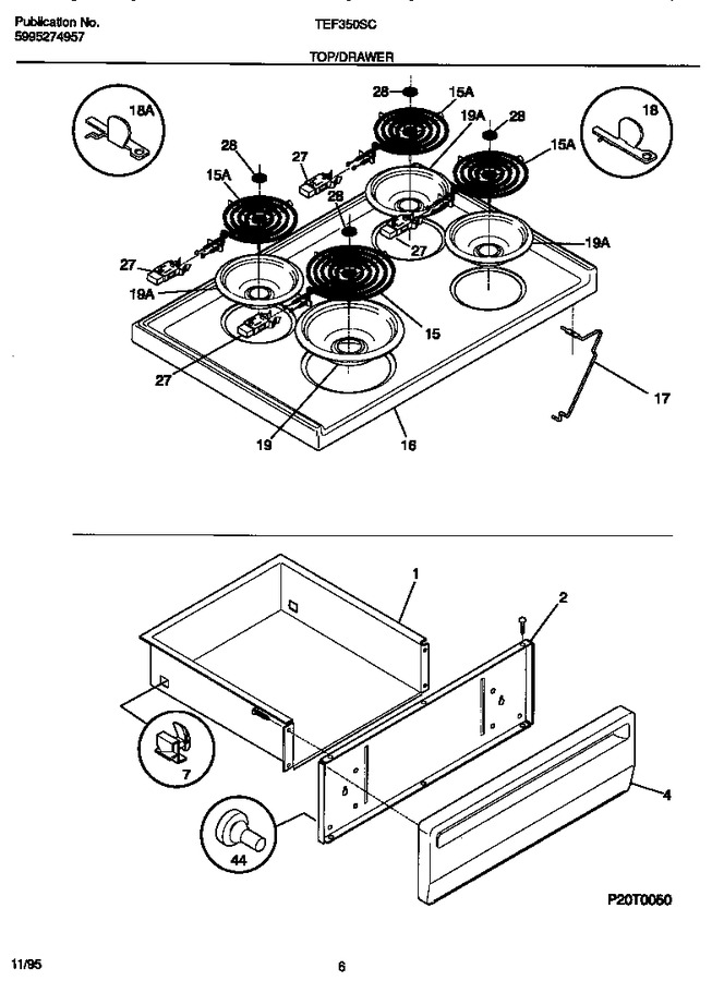 Diagram for TEF350SCDB