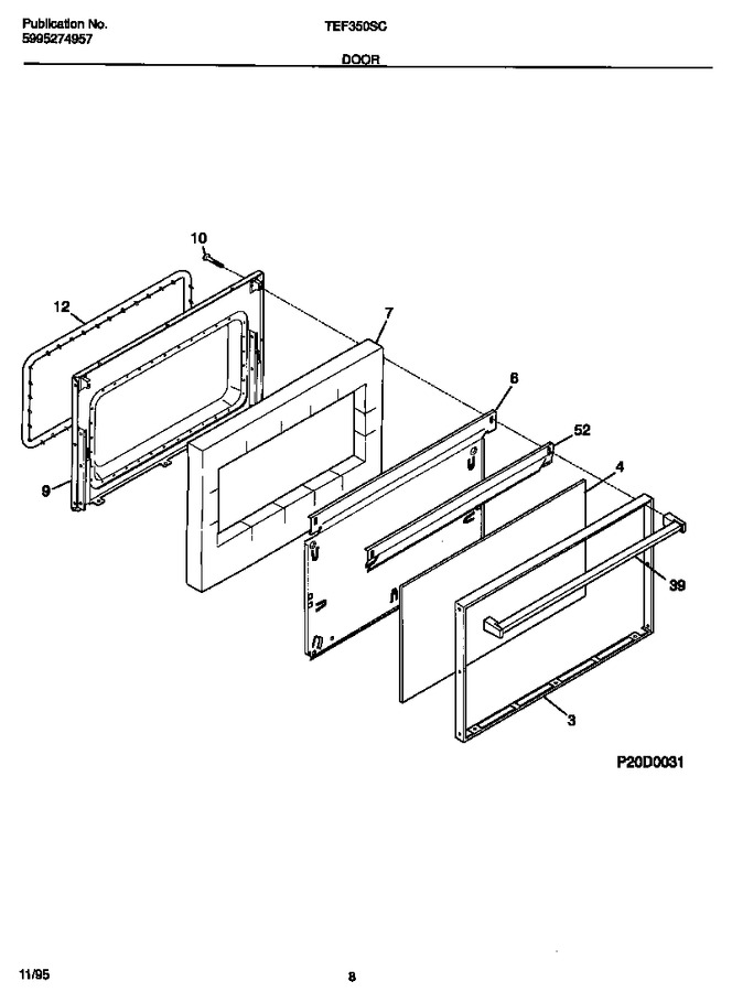 Diagram for TEF350SCDB