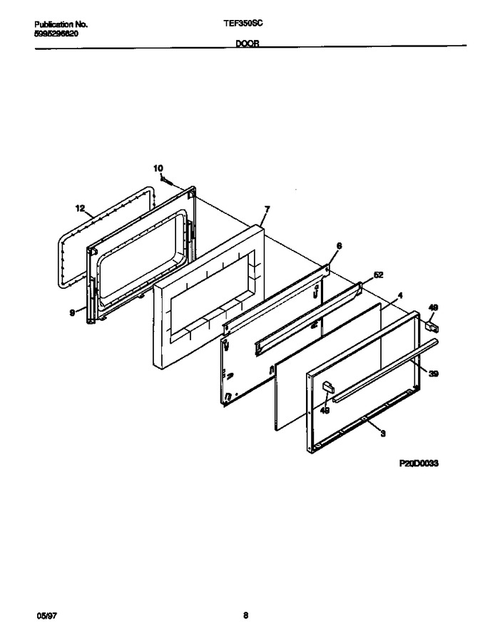 Diagram for TEF350SCDE