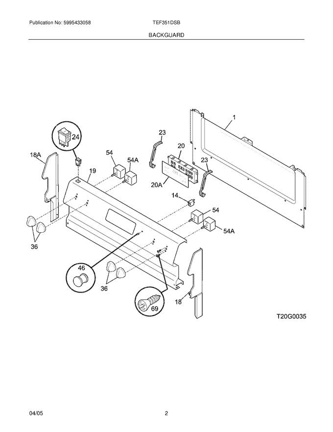 Diagram for TEF351DSB