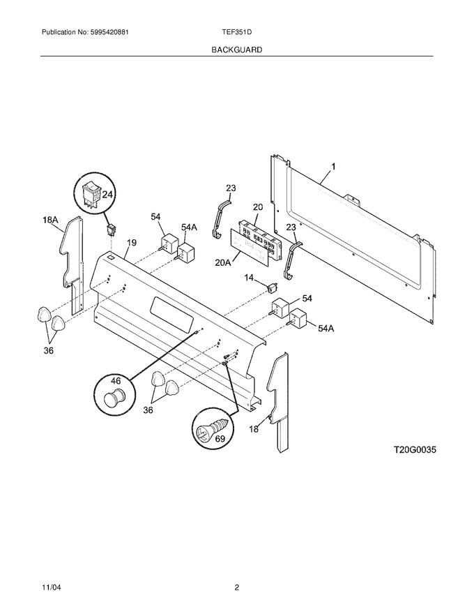 Diagram for TEF351DWA