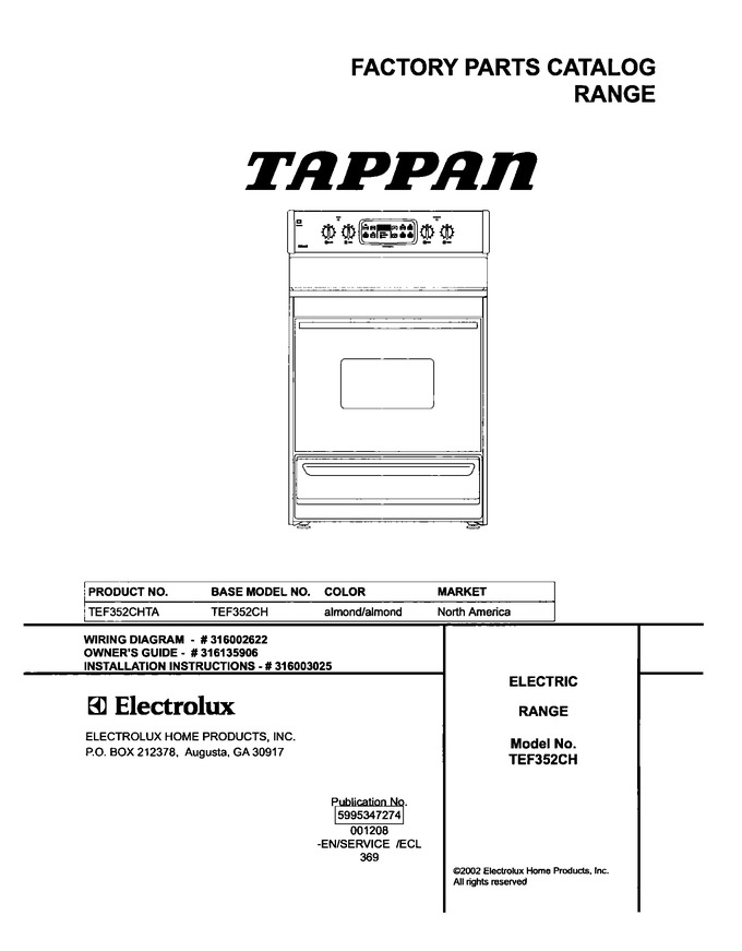 Diagram for TEF352CHTA