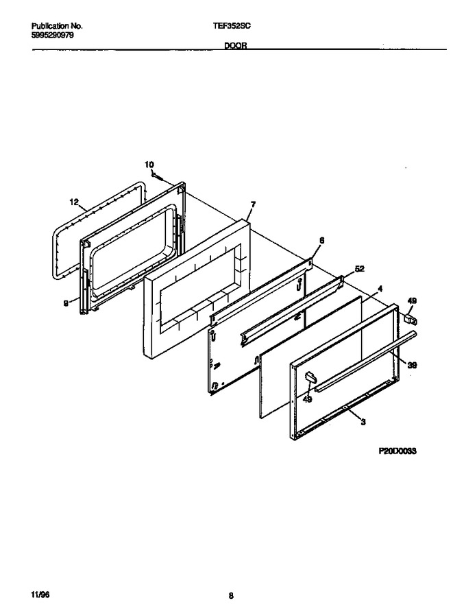 Diagram for TEF352SCWD