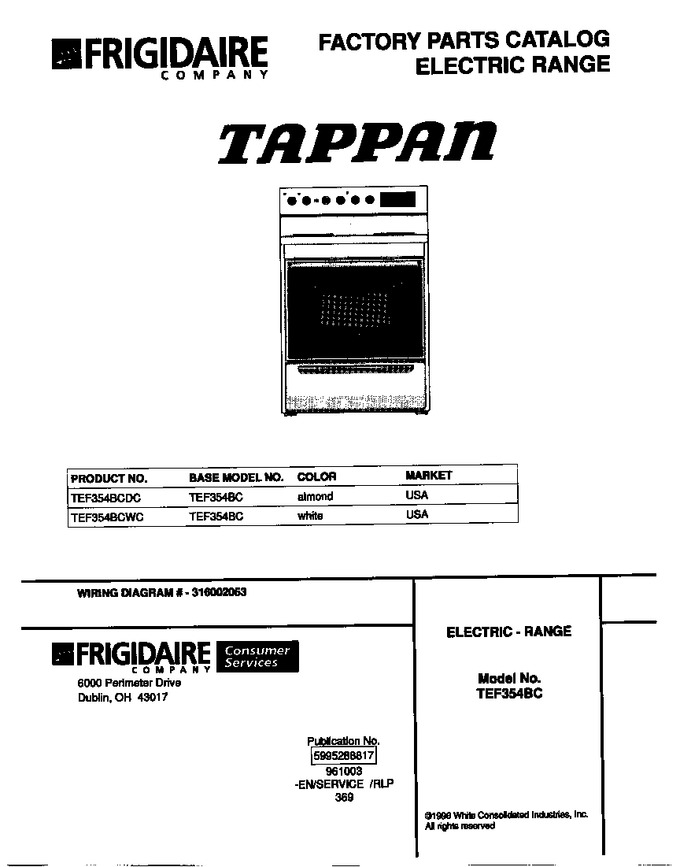 Diagram for TEF354BCDC
