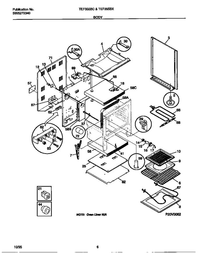Diagram for TEF355BXWA