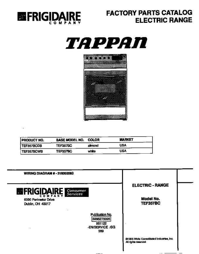Diagram for TEF357BCDB