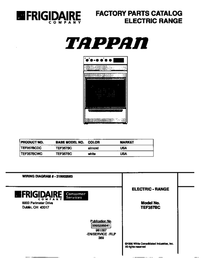 Diagram for TEF357BCDC