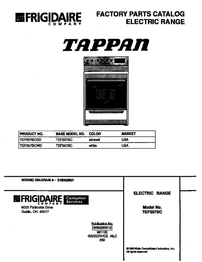 Diagram for TEF357BCWD