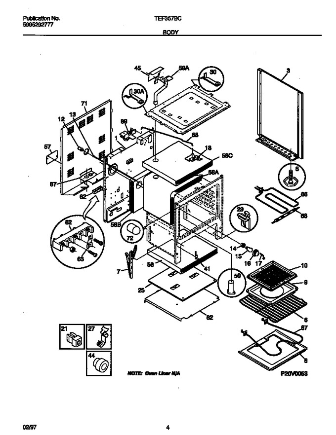 Diagram for TEF357BCWE