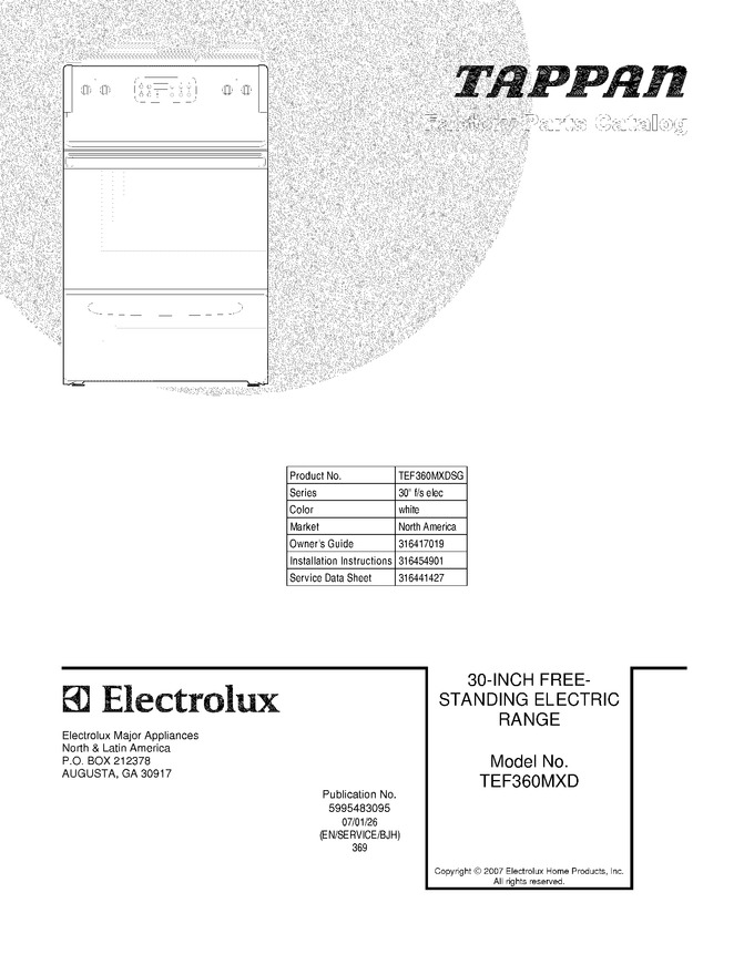 Diagram for TEF360MXDSG