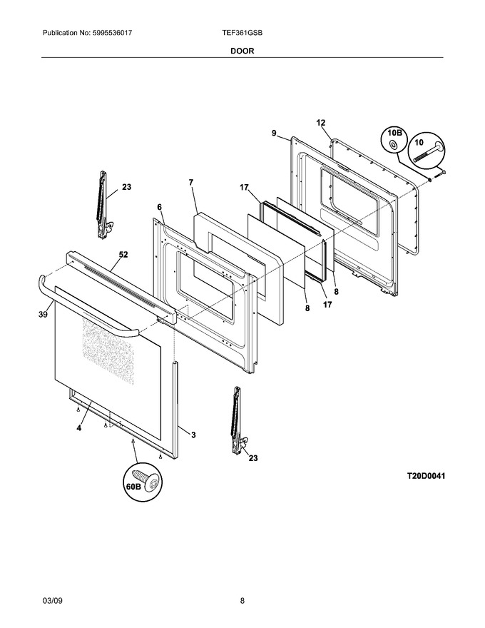 Diagram for TEF361GSB