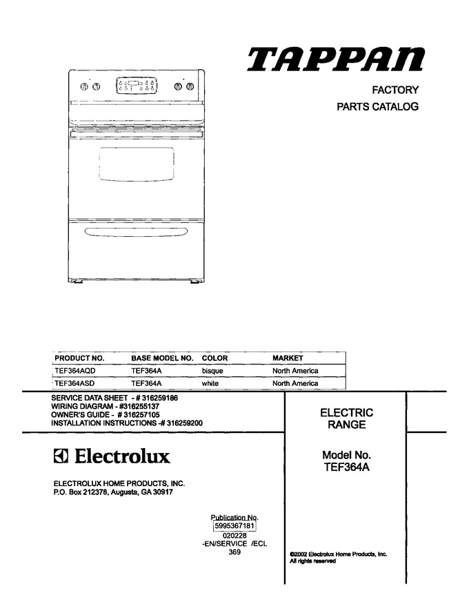 Diagram for TEF364AQD