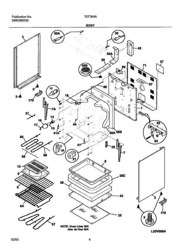 Diagram for TEF364ASF