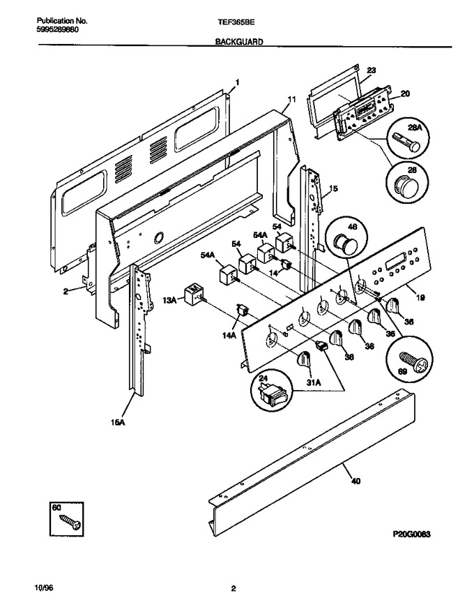 Diagram for TEF365BEWB