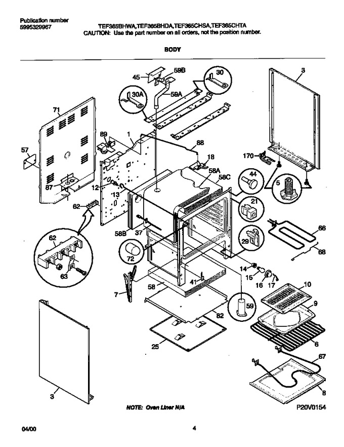 Diagram for TEF365CHSA