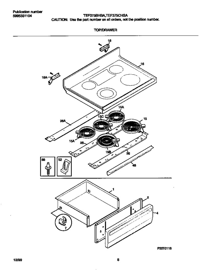 Diagram for TEF375CHSA