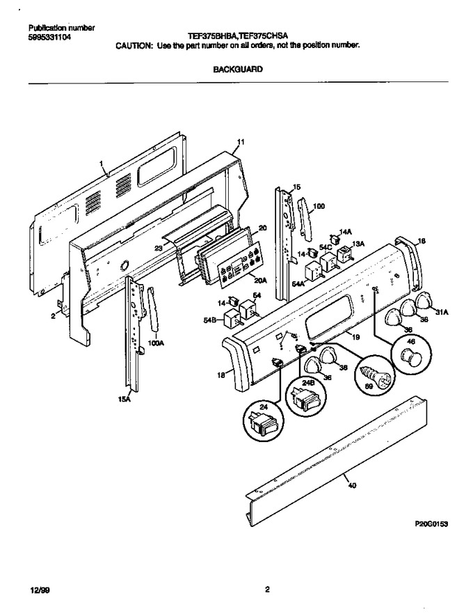 Diagram for TEF375BHBA