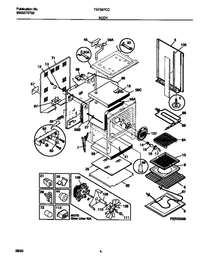 Diagram for TEF387CCSA