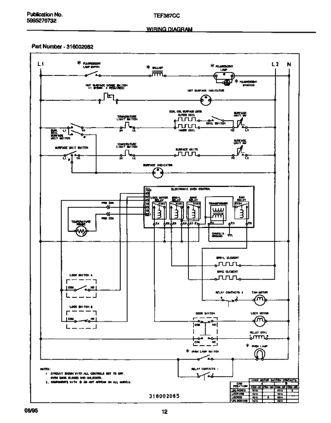 Diagram for TEF387CCSA