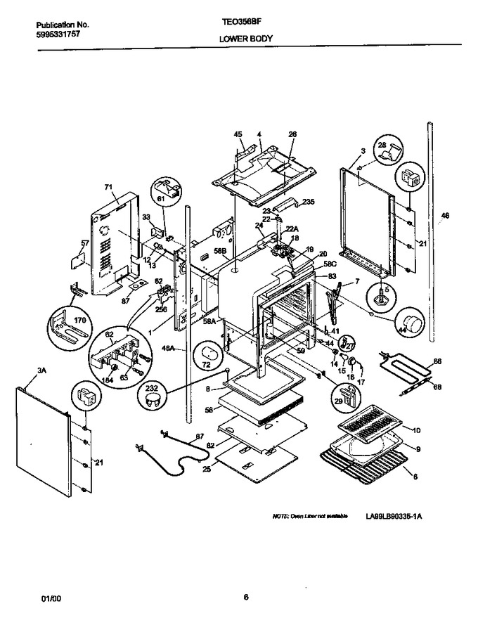 Diagram for TEO356BFW2