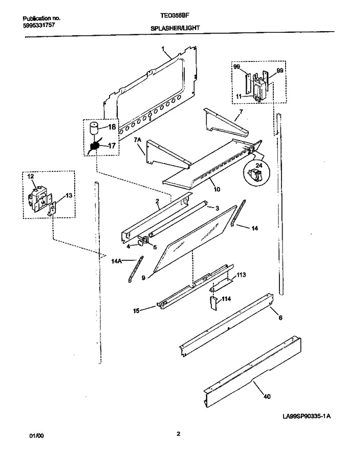 Diagram for TEO356BFW2
