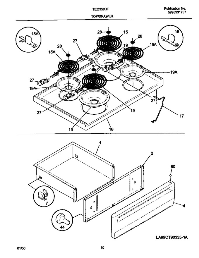 Diagram for TEO356BFW2