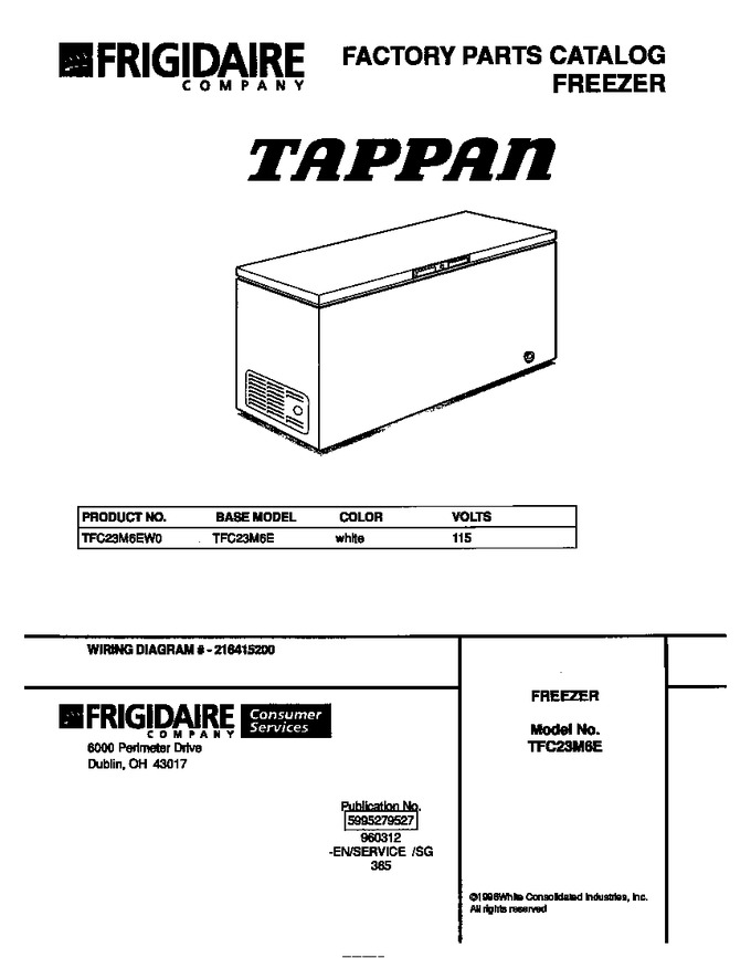 Diagram for TFC23M6EW0