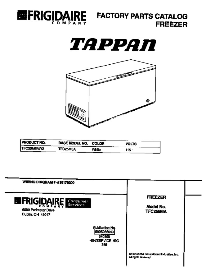 Diagram for TFC25M6AW2