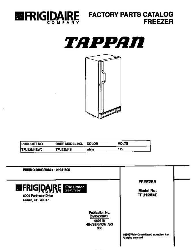 Diagram for TFU12M4EW0