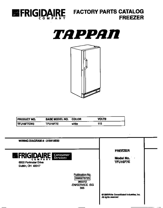 Diagram for TFU16F7EW0