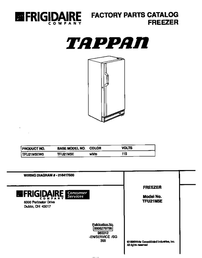 Diagram for TFU21M5EW0