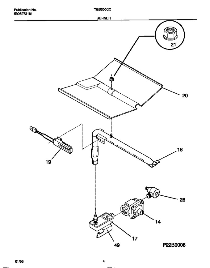 Diagram for TGB500CCBA