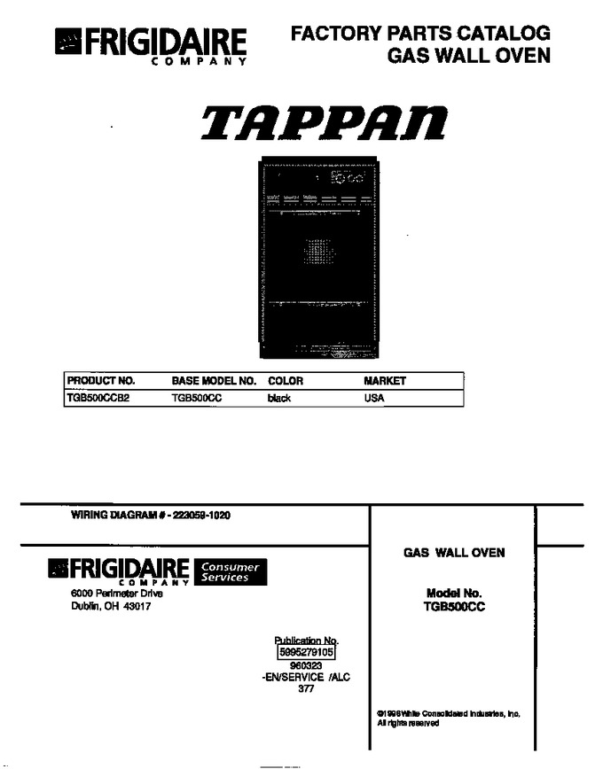 Diagram for TGB500CCB2