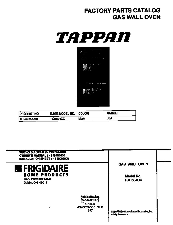 Diagram for TGB504CCB3