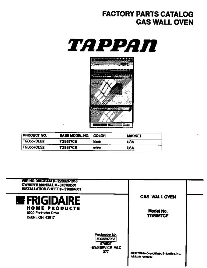 Diagram for TGB557CEB2