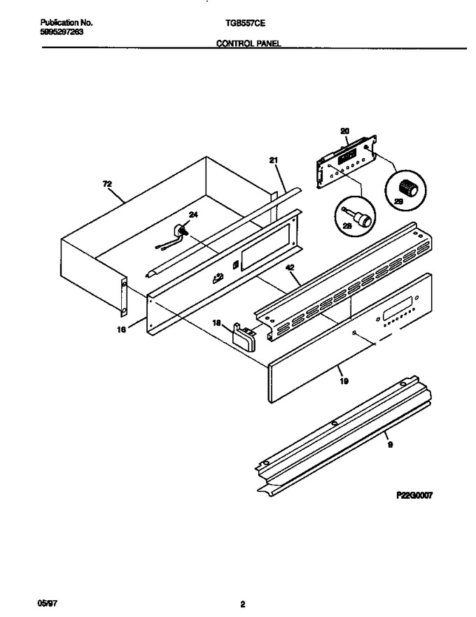 Diagram for TGB557CES2