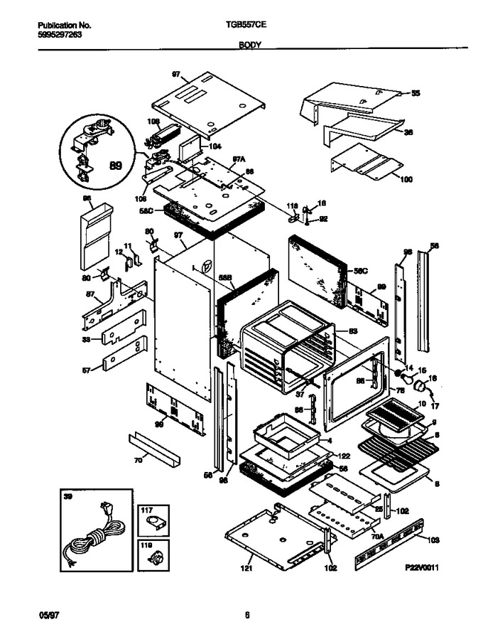 Diagram for TGB557CES2