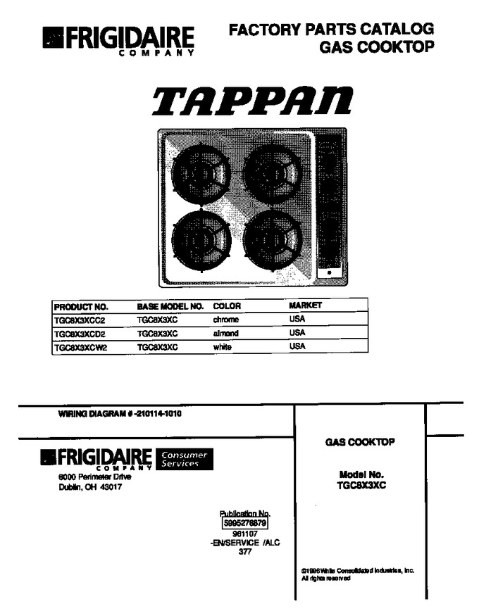 Diagram for TGC8X3XCW2