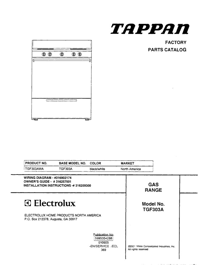 Diagram for TGF303AWA