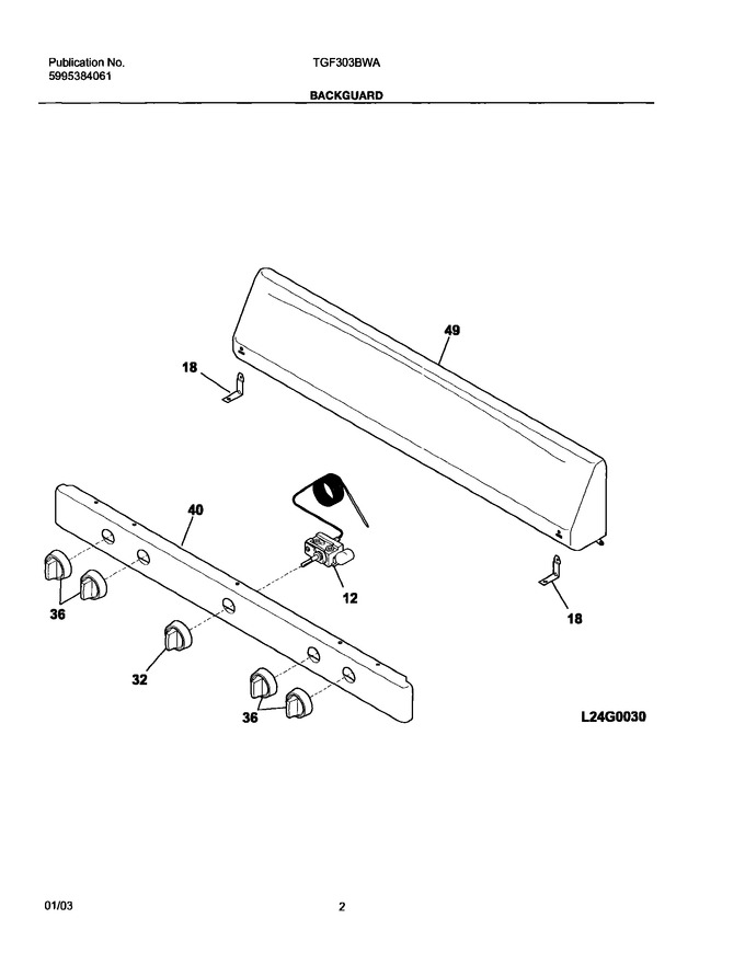 Diagram for TGF303BWA