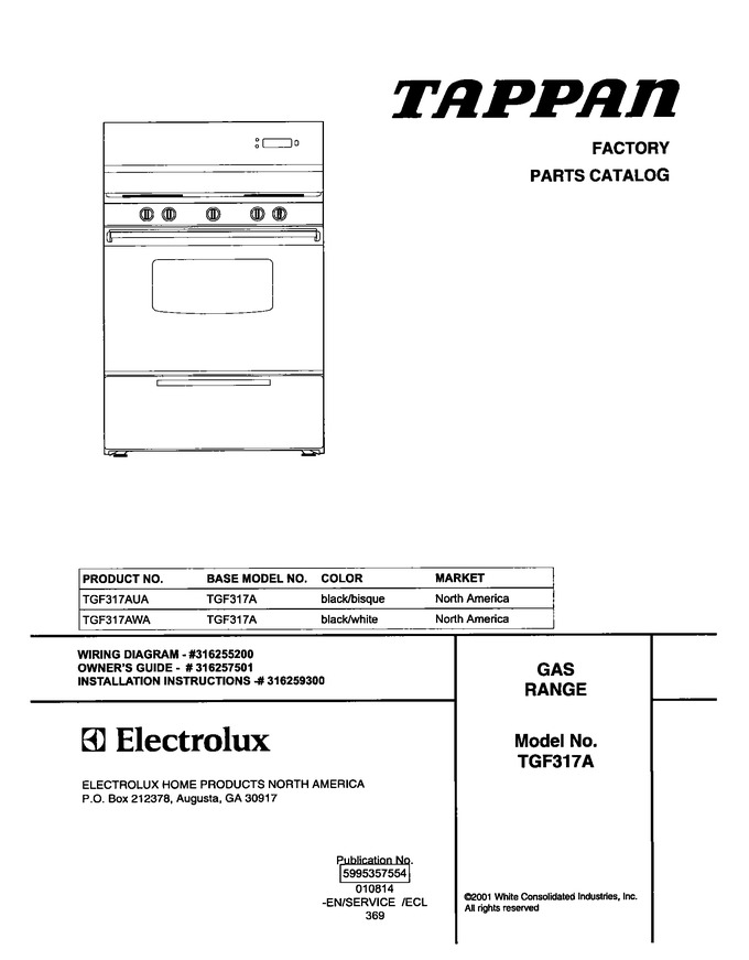 Diagram for TGF317AUA
