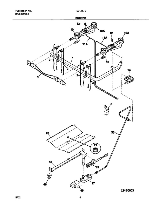 Diagram for TGF317BWA