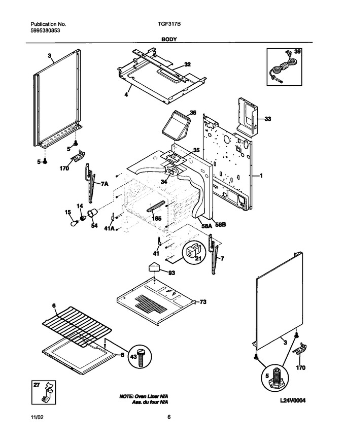 Diagram for TGF317BWA