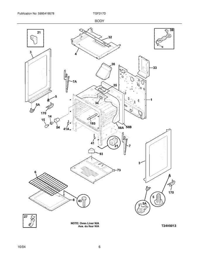 Diagram for TGF317DWA
