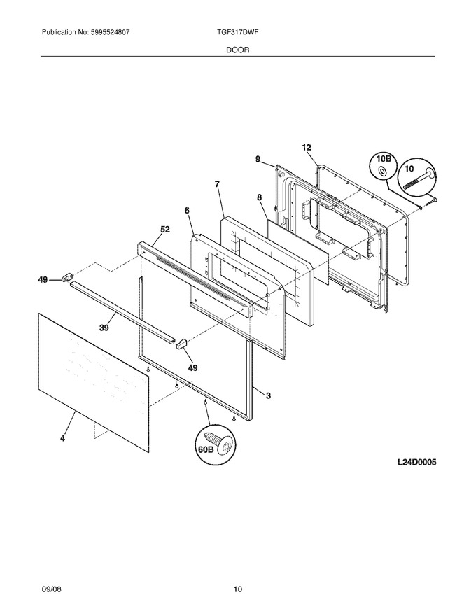 Diagram for TGF317DWF