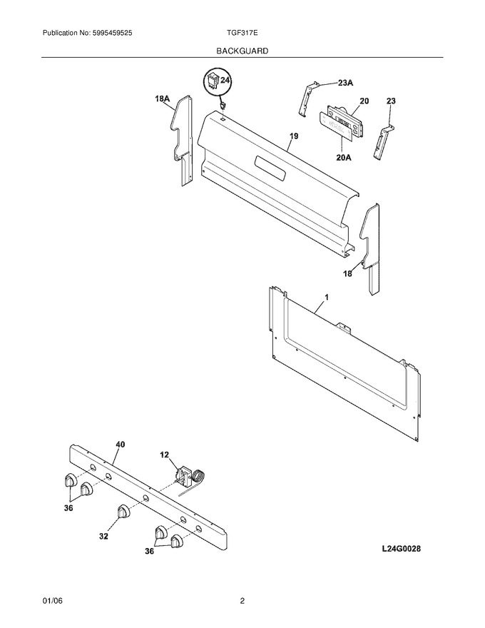 Diagram for TGF317ESB