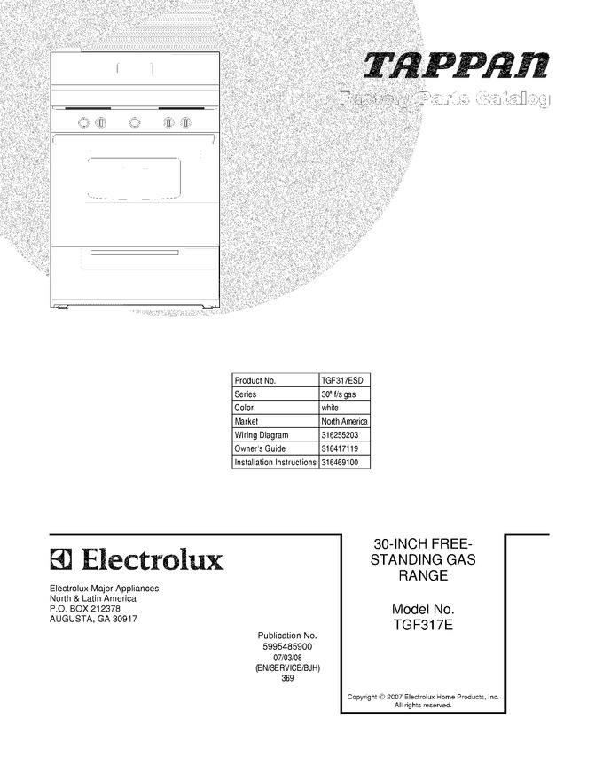 Diagram for TGF317ESD