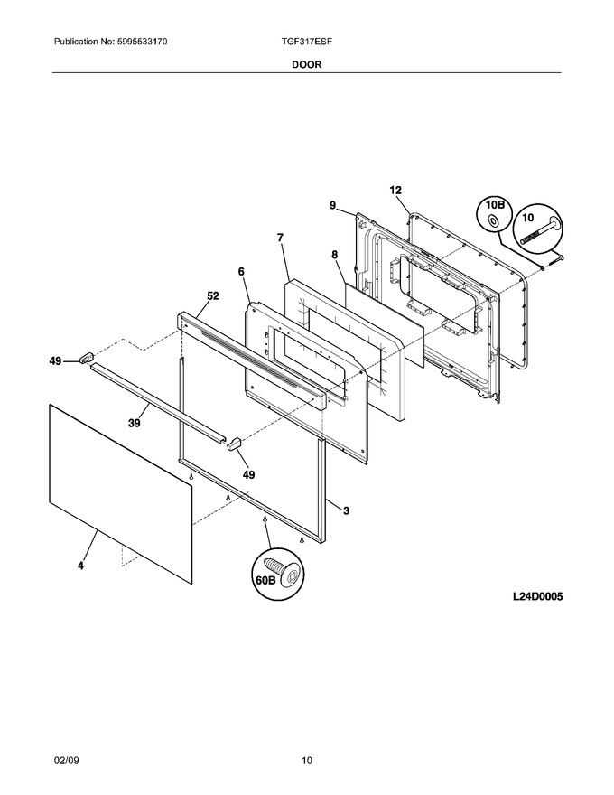 Diagram for TGF317ESF