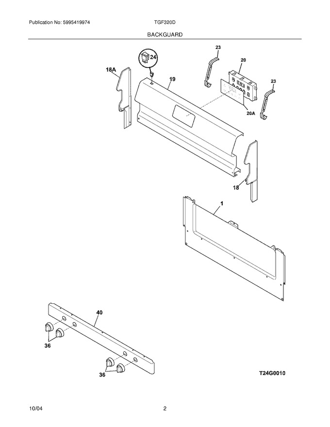 Diagram for TGF320DUA